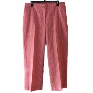 St. John gingham red & white women’s capris